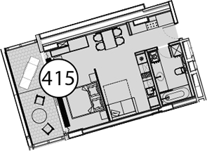 Продается 1-комн. квартира, 57.6 м²