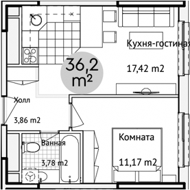 2-комн. Адрес