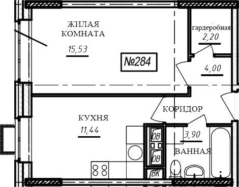 1-комн. Краснофлотский