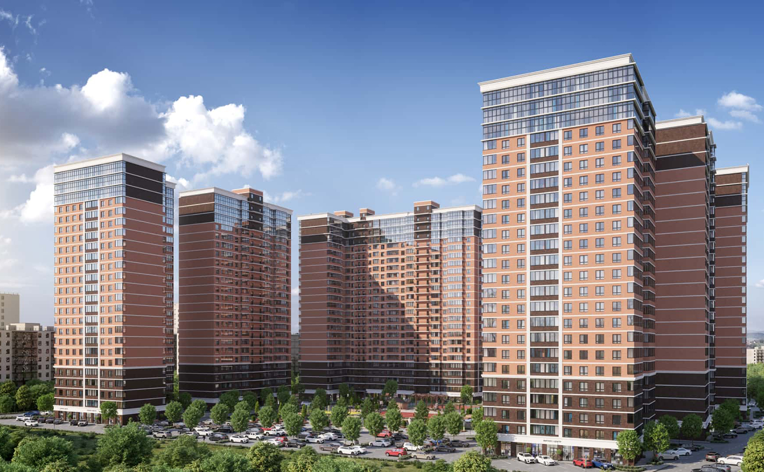 3-комн. квартира, 66.3 м² в ЖК Парк Победы — фото 4