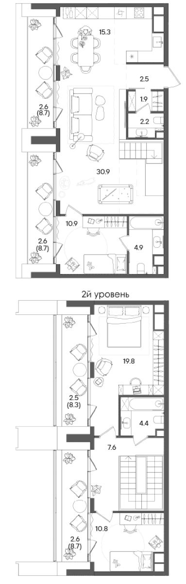 4-комн. СТОУН Грэйн
