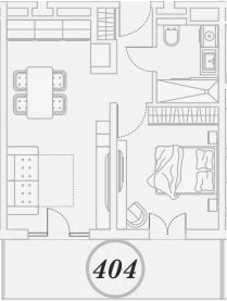 1-комн. квартира, 38.7 м² в ЖК ГК Сан Гарден Хотел&СПА — фото 2