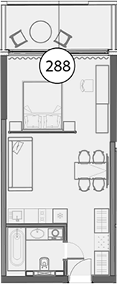 Продается 1-комн. квартира, 47.1 м²