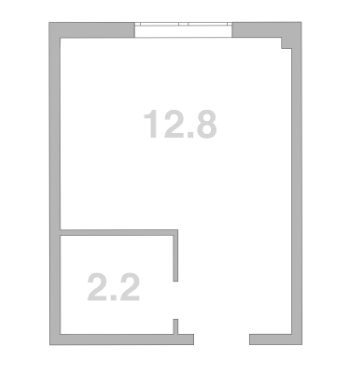 Квартира квартира, 15 м² в ЖК Жемчужина Мысхако — фото 2