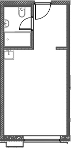 Студия, 28.02 м², 5/12 этаж, ЖК «Azimut Сити Отель Пятигорск»
