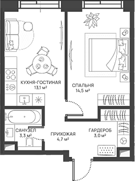 2-комн. СВЕТ