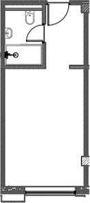 Продается 1-комн. квартира, 25.95 м²