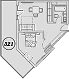2-комн. квартира, 64.3 м² в ЖК ГК Сан Гарден Хотел&СПА — фото 2