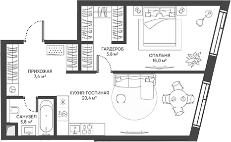 2-комн. СВЕТ