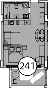 Продается 1-комн. квартира, 51.9 м²