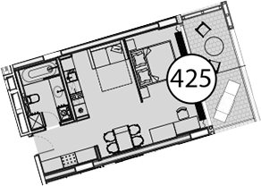Продается 1-комн. квартира, 55 м²