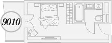 Студия квартира, 25.7 м² в ЖК ГК Сан Гарден Хотел&СПА — фото 2