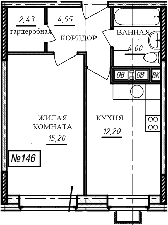 1-комн. Краснофлотский