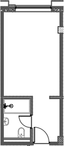Студия, 25.95 м², 10/12 этаж, ЖК «Azimut Сити Отель Пятигорск»