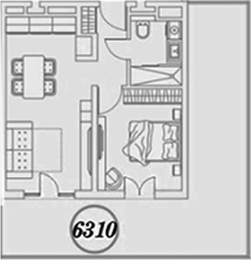 2-комн. квартира, 68.2 м² в ЖК ГК Сан Гарден Хотел&СПА — фото 2