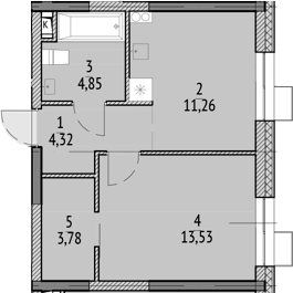 1-комн. N'ICE LOFT