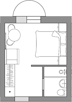 Квартира квартира, 20.1 м² в ЖК Апарт-отель Fox — фото 2
