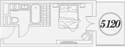 Студия, 26.3 м², 5/9 этаж, ЖК «ГК Сан Гарден Хотел&СПА»
