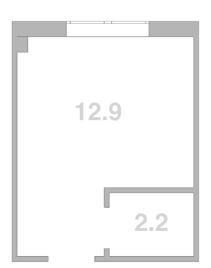 Квартира квартира, 15.2 м² в ЖК Жемчужина Мысхако — фото 2