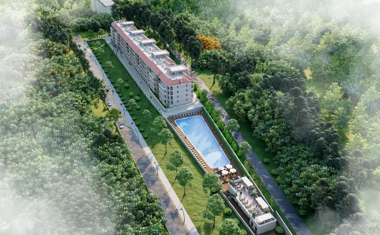 1-комн. квартира, 46.8 м² в ЖК Эден Ривьера — фото 3
