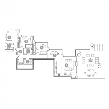 4+ комнаты, 119.5 м², 17/19 этаж, ЖК «RED 7»