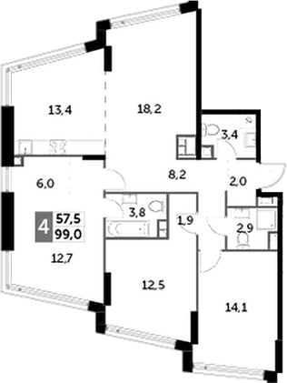 4-комн. Роттердам