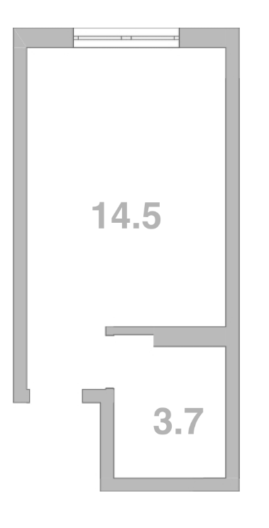 Квартира квартира, 18.5 м² в ЖК Жемчужина Мысхако — фото 2