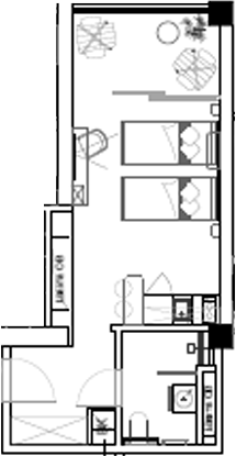Студия Азимут Plus Residence