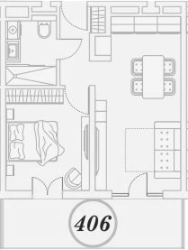 1-комн. квартира, 38.7 м² в ЖК ГК Сан Гарден Хотел&СПА — фото 2