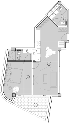 1-комн. квартира, 57.4 м² в ЖК ГК Livingston Grand Resort&Spa — фото 2