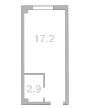 Квартира квартира, 20.1 м² в ЖК Жемчужина Мысхако — фото 2