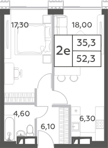 2-комн. Will Towers
