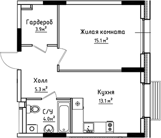 1-комн. Коллекция