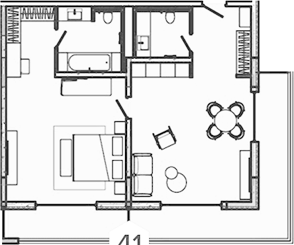 Квартира квартира, 97.5 м² в ЖК Лучезарный — фото 2