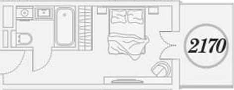 Студия, 26.3 м², 2/9 этаж, ЖК «ГК Сан Гарден Хотел&СПА»