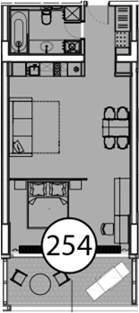 Продается 1-комн. квартира, 67 м²