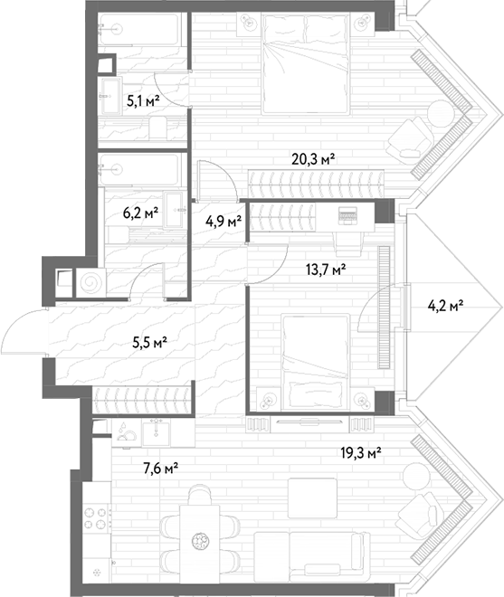 3-комн. С5