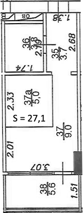 Студия Азимут Plus Residence