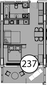 Продается 1-комн. квартира, 54.7 м²