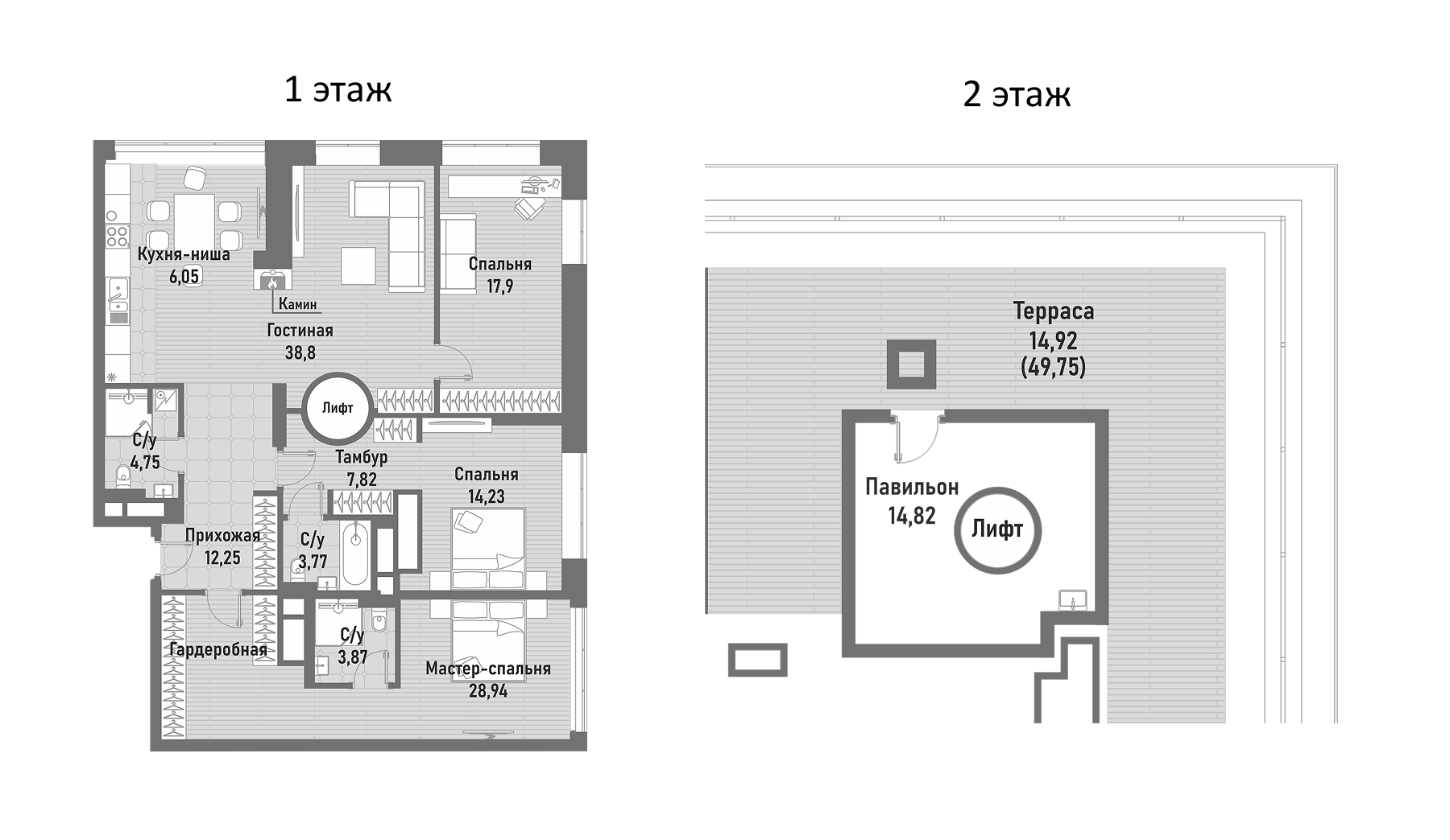 4-комн. Ренессанс