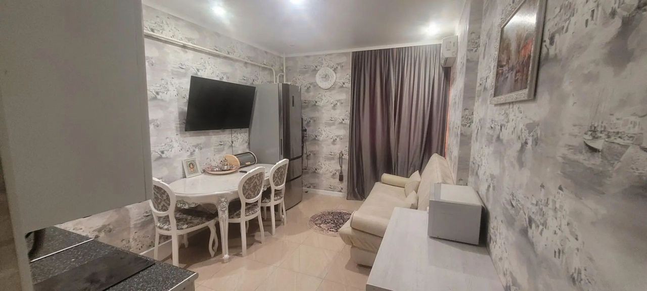 1-комн., 44 м², 11/12 этаж, Анапский р-н, г Анапа, ул Шевченко, д 288 к 2 — фото 3