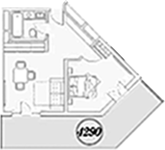 2-комн. квартира, 64.1 м² в ЖК ГК Сан Гарден Хотел&СПА — фото 2