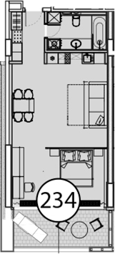Продается 1-комн. квартира, 67.6 м²
