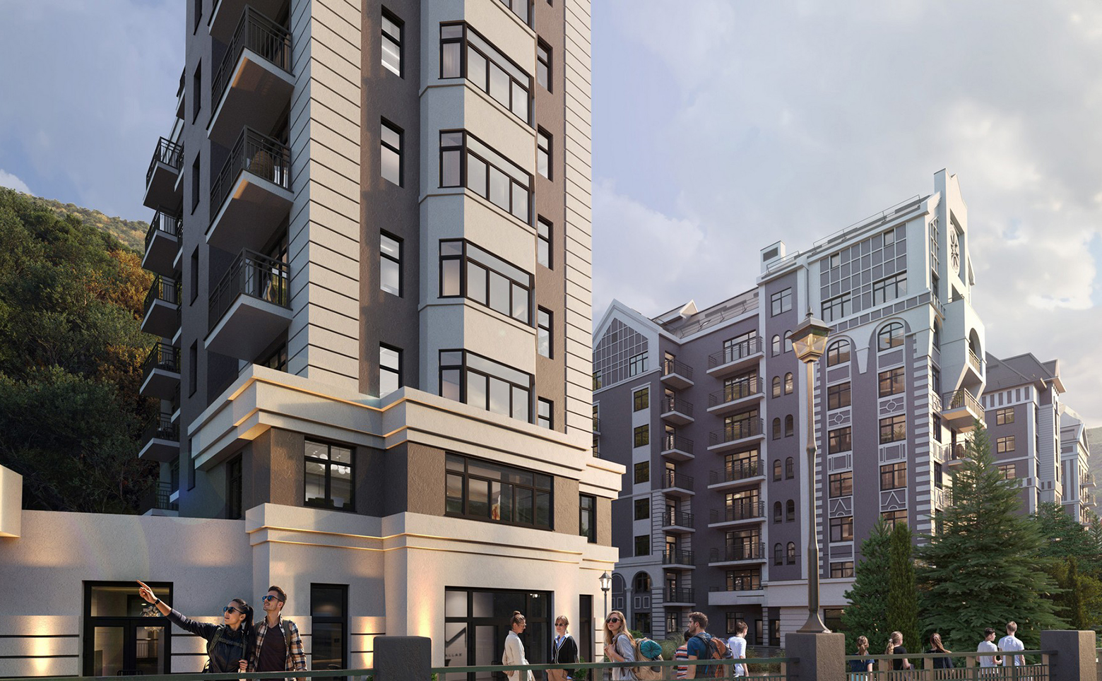1-комн. квартира, 62.7 м² в ЖК LeePrime Residences Polyana Sochi — фото 4