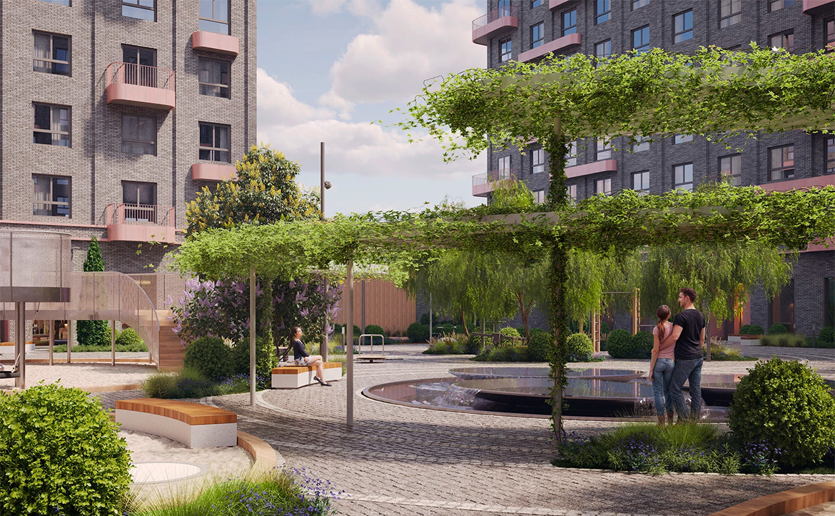 1-комн. квартира, 33.7 м² в ЖК Грейд — фото 3