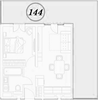 2-комн. квартира, 74.1 м² в ЖК ГК Сан Гарден Хотел&СПА — фото 2