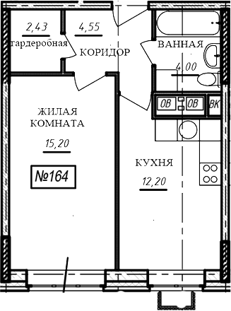 1-комн. Краснофлотский