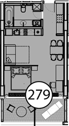 Продается 1-комн. квартира, 54.8 м²