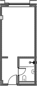 Студия, 25.95 м², 8/12 этаж, ЖК «Azimut Сити Отель Пятигорск»