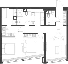 Студия, 81.9 м², 26/85 этаж, ЖК «Дом Дау»